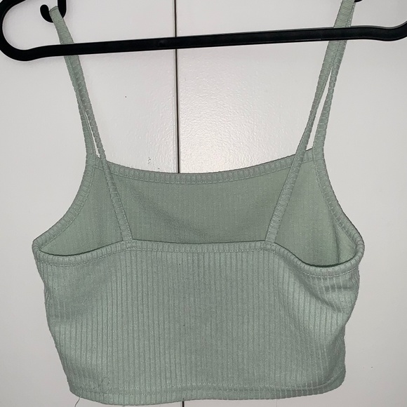 Cute long sleeve tie top and tank top set - Picture 2 of 4